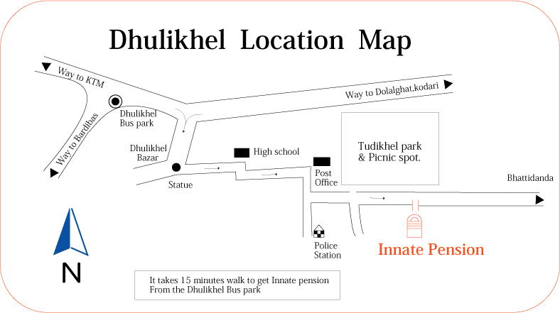 ClCgyV@Dhulikhel@Location@Map@P[V}bv